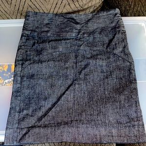 Gap denim pencil skirt